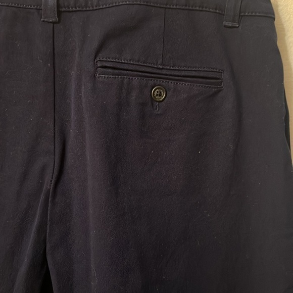 Ralph Lauren blue pants size 8 straight green tag Adelle style - Picture 5 of 6